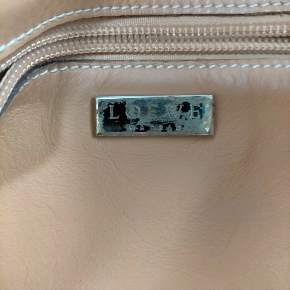 LOEWE Tote Bag  Beige Leather - Picture 6 of 10